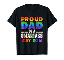 Load image into Gallery viewer, Mens PROUD DAD OF A GAY SON SHIRT - GAY PRIDE SHIRT 2018