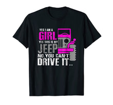 Load image into Gallery viewer, Funny Yes This Is My Jeep Girl Car Driving T-Shirt Fun Gift