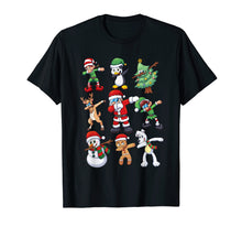Load image into Gallery viewer, Christmas Shirt for Kids Boys Dabbing Santa Elves Xmas Gift