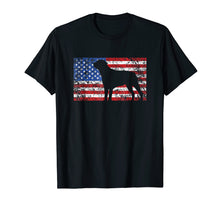 Load image into Gallery viewer, American Flag Rottweiler Dog Shirt 4th of July USA Gift