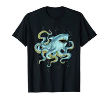 Load image into Gallery viewer, Half Shark Half Octopus Sharktopus Graphic T-Shirt