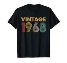 Load image into Gallery viewer, 51st Birthday Gift Idea Vintage 1968 T-Shirt Men Women