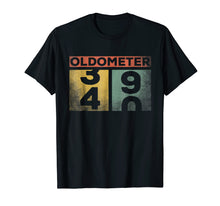 Load image into Gallery viewer, Oldometer 40 Birthday Retro Funny Gift 40th Birthday T-Shirt