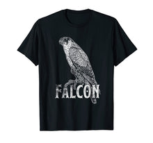 Load image into Gallery viewer, Falcon Lover T-Shirt Love Falcons Tee Cute Bird Silhouette