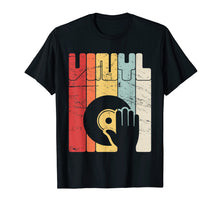 Load image into Gallery viewer, Retro Distressed Vinyl Record Turntable T-Shirt