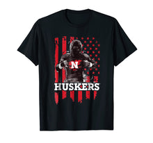 Load image into Gallery viewer, Nebraska Cornhuskers Player Flag T-Shirt - Apparel