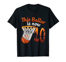 Load image into Gallery viewer, 10th Birthday Basketball T-Shirt Funny 10 Years Old Gift