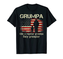 Load image into Gallery viewer, Grumpa Like A Regular Grandpa Only Grumpier TShirt Gift