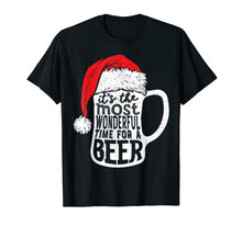 Load image into Gallery viewer, Christmas Shirts Men It's The Most Wonderful Time For A Beer