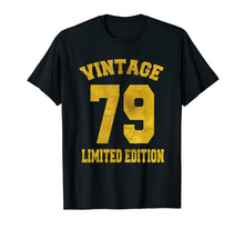Load image into Gallery viewer, Vintage 1979 Limited Edition T-Shirt Birthday Gift Tee
