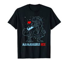 Load image into Gallery viewer, Mamasaurus T shirt T rex Mama Saurus Funny Dinosaur Gift