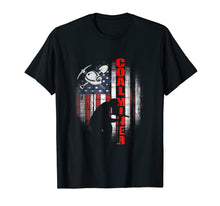 Load image into Gallery viewer, Coal Miner T-shirt, Coal Miner Flag 4th July T-shirt