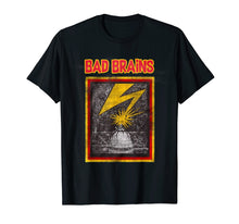 Load image into Gallery viewer, Politics Bad Brains Distressed Vintage Capitol Logo T-shirt