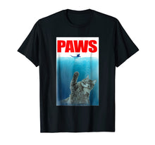 Load image into Gallery viewer, Paws Cat and Mouse T-Shirt Cute Funny Cat Lover
