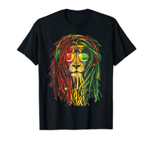 Load image into Gallery viewer, Marley Rasta Lion T-Shirt for Rastafari Lover