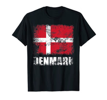 Load image into Gallery viewer, Denmark Flag T-Shirt | Danish Flag Tee