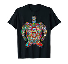 Load image into Gallery viewer, Beautiful turtle from Coral Sea beach great crazy T-shirt