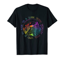 Load image into Gallery viewer, Dark desert highway hippie love gift shirt