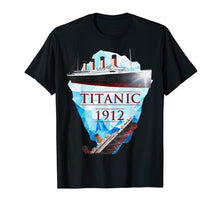 Load image into Gallery viewer, Vintage Titanic Tshirt Voyage RMS Titanic 1912 T-shirt