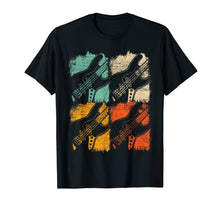 Load image into Gallery viewer, Retro Bass Guitar T-Shirt