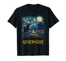 Load image into Gallery viewer, Edgar Allen Poe The Raven Nevermore Shirt