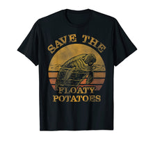 Load image into Gallery viewer, Save the floaty potatoes Tshirt retro vintage shirt