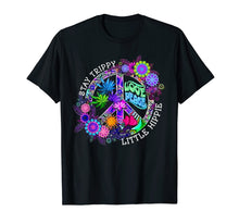 Load image into Gallery viewer, Stay Trippy Love Peace Little Hippie Tshirt