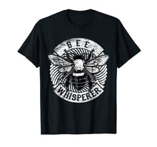 Load image into Gallery viewer, Bee Whisperer Beekeeper T Shirt Honey Pollen Gifts Tee