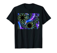 Load image into Gallery viewer, Math Geek Fractal Light Shirt, Geometric Fractal