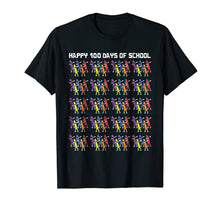 Load image into Gallery viewer, Happy 100 Days of School Dabbing Crayon Shirts for Kids