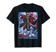 Load image into Gallery viewer, Spider-Man Into The Spider-Verse Kanji Poster Graphic Tee