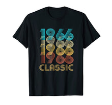 Load image into Gallery viewer, 53rd Birthday Gift Vintage 1966 T Shirt Classic Men Women