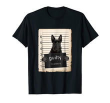 Load image into Gallery viewer, Scottish Terrier dog Dog mug shot bad dog Shirt
