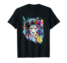 Load image into Gallery viewer, Lion Inspirational Nature Power Tshirt - for Lion Lovers