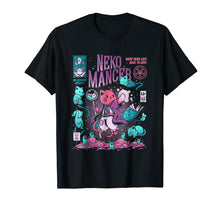 Load image into Gallery viewer, magici cat neko mancer do magic funny t-shirt