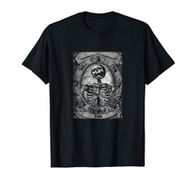 Load image into Gallery viewer, Vintage Occult The Death Tarot Card - Satan Horror T-Shirt
