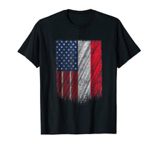 Load image into Gallery viewer, Polish American Flag TShirt USA Polska Pride Dyngus Day