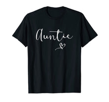 Load image into Gallery viewer, Auntie Christmas Gift For Aunty Aunt Women Birthday T-Shirt-400414