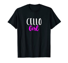 Load image into Gallery viewer, Cello Girl Women Funny Player Cute Gift T-Shirt-3152836
