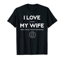 Load image into Gallery viewer, Funny TCG Trading Card Game - I Love My Wife T-Shirt-274932