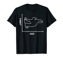 Load image into Gallery viewer, Duck Rabbit Graph Shirt - Fun Math Teacher Easter Tee Shirt T-Shirt-569751