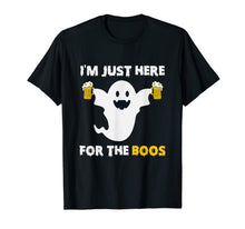 Load image into Gallery viewer, I'm Just Here For The Boos Funny Halloween Costume Party T-Shirt