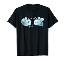 Load image into Gallery viewer, Boo Bees T-Shirt Halloween Ghost Bee Here for the Boos Shirt