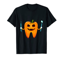 Load image into Gallery viewer, Funny Dental Halloween Tooth Pumpkin Dentist Halloween Gift T-Shirt