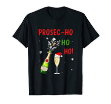 Load image into Gallery viewer, Prosec Ho Ho Ho Funny Prosecco Christmas T-Shirt