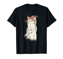 Load image into Gallery viewer, Cute Bandana Horse Horseback Riding T-Shirt-4081673