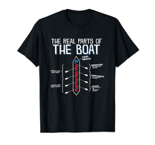 Load image into Gallery viewer, The Real Parts Of The Boat - Funny Rowing T Shirt