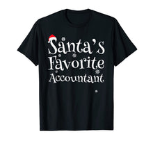 Load image into Gallery viewer, Santa's favorite Accountant T-Shirt