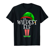 Load image into Gallery viewer, The Wildest Elf Group Matching Family Christmas Gift Holiday T-Shirt
