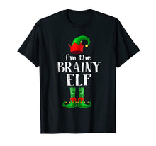 Load image into Gallery viewer, I'm The Brainy Elf Matching Family Pajama Christmas Gift T-Shirt